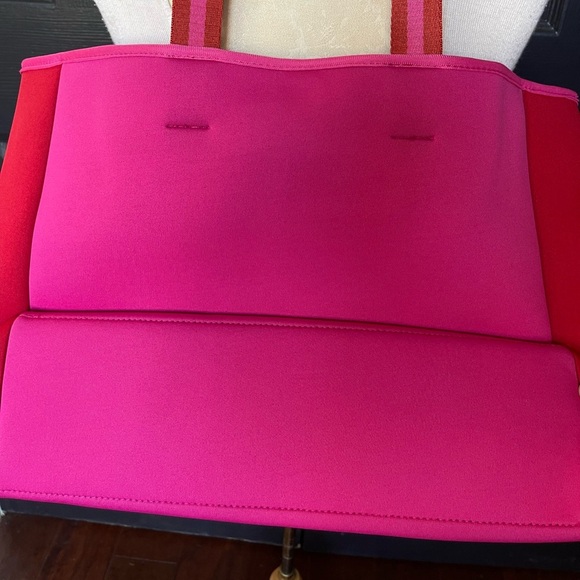 NWOT SummerSalt Beach Tote Pink Red - Picture 14 of 16